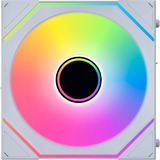 Lian Li UNI FAN SL-INFINITY 120 Wireless Reversed Blade RGB case fans Wit, 3 stuks, 120 x 122 x 25 mm, PWM