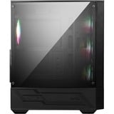 MSI MAG FORGE 112R midi tower behuizing Zwart | 2x USB-A | RGB | Tempered Glass