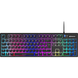 Sharkoon SKILLER SGB15 desktopset Zwart, BE lay-out (AZERTY), Rubberdome, 100%
