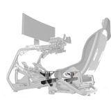 Trak Racer Flight Simulator bevestigingen voor Alpine Racing TRX Zwart (mat), 2-delig