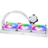 Cooler Master MasterLiquid 360L Core ARGB waterkoeling Wit, 4-pins PWM fan-connector