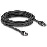 DeLOCK Patchkabel S/FTP, RJ-45 met Cat.8.1 Zwart, 5 meter