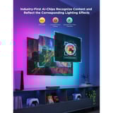 Govee AI Sync Box 2 ledstrip Zwart, 2,4GHz wifi, Bluetooth, voor 75 - 85 inch tv's