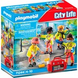 PLAYMOBIL City Life - Reddingsteam Constructiespeelgoed 71244