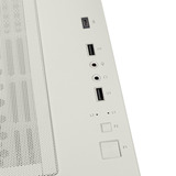 SilverStone FLP03 midi tower behuizing Wit | 2x USB-A | 1x USB-C