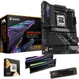 Upgrade Kit X870E AORUS ELITE WIFI7 + Ryzen 7 9800X3D + 64 GB + 2 TB SSD