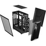 Corsair 3200D RS Black midi tower behuizing Zwart | 1x USB-A | 1x USB-C | Tempered Glass