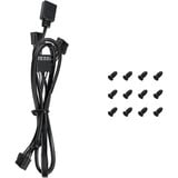 DeepCool FL12R RGB case fans Zwart, 3 stuks, 120 x 120 x 25 mm, PWM