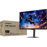 GIGABYTE M27Q2 QD 27" gaming monitor Zwart, 2x HDMI, DisplayPort, 2x USB-A, USB-B, USB-C, 210 Hz (OC)