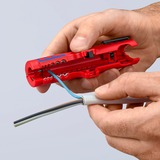 KNIPEX Universele kabelstripper 1685125SB kabelstrip-/ontmantelingsgereedschap Rood/blauw