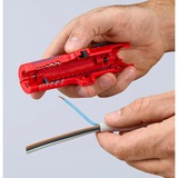 KNIPEX Universele kabelstripper 1685125SB kabelstrip-/ontmantelingsgereedschap Rood/blauw