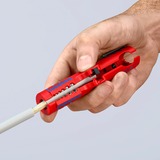KNIPEX Universele kabelstripper 1685125SB kabelstrip-/ontmantelingsgereedschap Rood/blauw