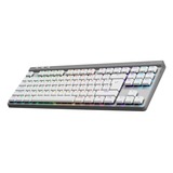 Logitech G515 LIGHTSPEED TKL RGB mechanisch gaming toetsenbord Wit, US-International lay-out (QWERTY), GL Tactile, 80% (TKL)	, Double-shot PBT, Bluetooth, 2.4GHz, USB