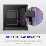 NZXT H6 RGB+ midi tower behuizing Zwart | 2x USB-A | 1x USB-C | RGB | Tempered Glass