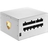 Sharkoon Rebel P20 1000 White modulaire 1000 watt voeding  Wit, 1x 12V-2x6, 4x PCIe