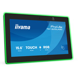 iiyama ProLite TW1625LASC-B3PNR 15.6" touchscreen monitor Zwart (mat), 2x USB-A, USB-C, Wi-Fi 6, BT, RJ-45