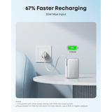 Anker Nano Power Bank 45W powerbank Wit/grijs, 10.000mAh