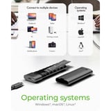 ICY BOX Spade Case 1806 M.2 NVMe externe behuizing Zwart