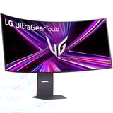 LG UltraGear OLED 45GX950A 44.5" 4K UHD UltraWide gaming monitor Donkergrijs, 2x HDMI, DisplayPort, 2x USB-A, USB-C, 330 Hz / 165 Hz