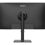 MSI Modern MD272UPHG 27" 4K UHD monitor Zwart, DisplayPort, 2x HDMI, USB-C, 3x USB-A, USB-B