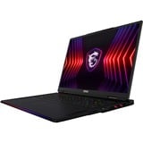 MSI Raider 18 HX (A14VHG-246BE) 18"  gaming laptop Zwart | Core i9-14900HX | RTX 4080 | 32 GB | 2 TB SSD