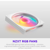 NZXT NZXT F140 RGB White 