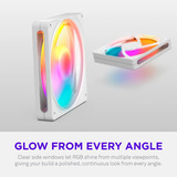 NZXT NZXT F140 RGB White 