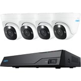 Reolink NVS8-12MD4, slimme 12 MP PoE beveiligingscamera 4 stuks, 12 MP, PoE, 2 TB
