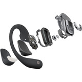 Shokz OpenFit 2+ open-ear hoofdtelefoon Zwart