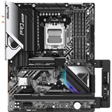 ASRock X670E Pro RS socket AM5 moederbord Zwart/zilver, RAID, 2.5Gb-LAN, WLAN, BT, Sound, ATX