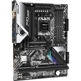 ASRock X670E Pro RS socket AM5 moederbord Zwart/zilver, RAID, 2.5Gb-LAN, WLAN, BT, Sound, ATX