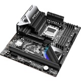 ASRock X670E Pro RS socket AM5 moederbord Zwart/zilver, RAID, 2.5Gb-LAN, WLAN, BT, Sound, ATX