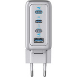 Anker 140W Zolo wandoplader met led-scherm Zilver
