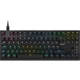 Corsair K60 PRO TKL, gaming toetsenbord Zwart, BE Lay-out, Corsair OPX, RGB leds, Polycarbonaat Keycaps, TKL