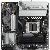 GIGABYTE B650M GAMING PLUS WIFI socket AM5 moederbord Zwart/zilver, RAID, 2,5Gb-LAN, WLAN, BT, Sound, µATX