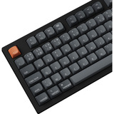 Keychron K10 Max-H1Z, toetsenbord Zwart/grijs, BE Lay-out, Keychron Super Brown, RGB leds, Hot-swappable, Bluetooth, 2.4GHz