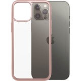 PanzerGlass ClearCaseColor iPhone 12 Pro Max telefoonhoesje Transparant/roségoud