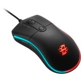 Sharkoon SKILLER SGM2 optische gaming muis Zwart, 400 - 6400 dpi, RGB leds