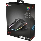 Trust GXT 950 Idon Illuminated Gaming Mouse Zwart, 500 - 6000 dpi, RGB leds