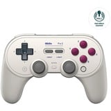 8BitDo Pro 2 gamepad Lichtgrijs