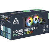 ARCTIC Liquid Freezer III Pro 280 A-RGB waterkoeling Zwart, 4-pins PWM fan-connector