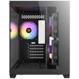 Antec CX600M RGB mini tower behuizing Zwart | 3x USB-A | Tempered Glass