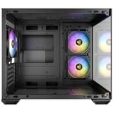 Antec CX600M RGB mini tower behuizing Zwart | 3x USB-A | Tempered Glass