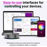 Athom Homey Pro (2026) basisstation Zwart