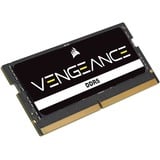 Corsair 16 GB DDR5-5600 (1x 16 GB) laptopgeheugen Zwart, CMSX16GX5M1A5600C48, Vengeance