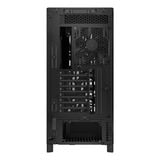 Corsair FRAME 5000D WOOD RS midi tower behuizing Zwart/houtkleur | 3x USB-C | Tempered Glass