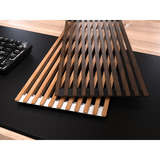 Corsair FRAME 5000D WOOD RS midi tower behuizing Zwart/houtkleur | 3x USB-C | Tempered Glass