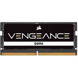Corsair Vengeance 16 GB DDR5-5600 (1x 16 GB) laptopgeheugen Zwart, CMSX16GX5M1A5600C48, SO-DIMM