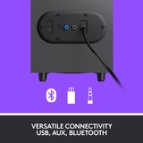 Logitech Z407 Bluetooth pc-luidspreker Zwart, Bluetooth