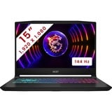 MSI Katana 15 (B13VGK-1809BE) 15.6"  gaming laptop Zwart | Core i7-13620H | RTX 4070 | 16 GB | 1 TB SSD | 144 Hz